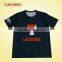 custom mens 100% polyester wholesale blank t-shirts