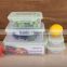 Homdox 5PCS PP Rectangle Food Meat Fish Storage Sets Containers Fresh Microwave Freezer Box AM003887