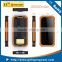 Waterproof solar charger for mobile phone Universal Charger Mobile Power Bank with camping light