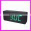Large rectangular USB chargeable square LED clock