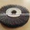 Crimped Circular Steel Wire Brush