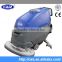 Big tank two brushes manual floor cleaning machine, manufacturer