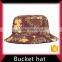 plain bucket hat wholesale with drawstring