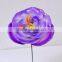 6 inch Colorful Plastic Indian Rose Flower Wedding Decoration, Valentines Day Gifts