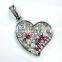 Wholesale better design heart shape Jewelry swivel USB Flash Drive 8GB/16GB USB2.0