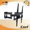 Economical one arm cantilever corner tv bracket for 400 vesa,lcd tv wall bracket
