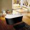 australia acrylic bathtub,paint bathtub,one end vertical freestanding bathtubs