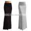 Women Solid Color Rayon Maxi Long Mermaid Skirt Pattern