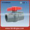 1/2 inch grey pvc thread ball valve