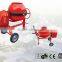 Cement Mixer 400L Towable Mini Cement Mixer with Electric Start 6.6HP Diesel Engine Concrete Mixer