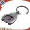 customize supermarket shopping cart enamel metal euro trolley coin