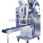 Tea packing machine with thread and tag