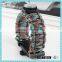 Factory manufacture various wholesale survival bracelet