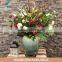 decorative bungunday rose artificial flower wholesale for sale