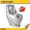 Silver colored washdown bathroom wc toilet bowl for middle east market