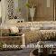 Sectional Sofa Round Corner Fabric Sofa 034