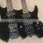 Weifang Double neck headless electric guitar in black colour