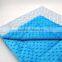 27 Colors Available Baby Chevron Design Breathable Personalized Blue Kids Quilt