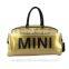 Top grade gold bag  express stylish sport bag PVC handbags in dongguan