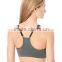 womens sports bra, nylon nursing bra with clip down