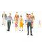 building model figure, model figures in resin, scale model figure, plastic model figures for 1/30, artificial model figure