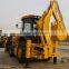 SAM 388 China shandong cheap 1 ton mini backhoe loader