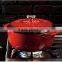 Color EC6D43 Enameled Cast Iron Dutch Oven Island Spice Red