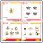 Star shaped metal rivet for garment/handbags/jeans/clothes