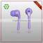 sport waterproof earphone/oem earphone/earbud printing