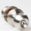 Front door, privacy, passage, bathroom tubular easy installation knob lock with brass keys                        
                                                Quality Choice