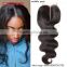 Ceres Hair 130% Density Middle Part u part Body Wave virgin hair bundles with Free Parting Lace Closure                        
                                                Quality Choice