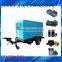110kw high efficiency mobile distributor needed screw air compressor
