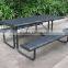 Outdoor table with umbrella hole outdoor pinic table