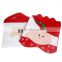 Wholesale oem available christmas home decoration spandex ruffled chair cover