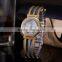 Casual Clock Quartz Silver Stainless Steel Rhinestone Female Dress Watches