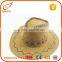 Wholesale summer beautiful kids straw boater hat