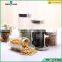 750/1200ml empty large glass storage jar mason jar with lid