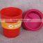 Hot-sell 12OZ Plastic Coffee Cup With Silicon Heat Band