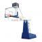 Electric hand hydraulic basketball hoop / stand / post