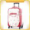 2016 luggage wholesale women travelling luggage casual PU fashion luggage trolley bag