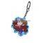 fashion silicone rubber canadian shopping cart coin key chain