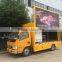 Factory sale hot selling new shape dongfeng mobile advertising truck