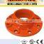 Ductile Iron Grooved Pipe Fittings Adaptor Flange