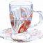 glass tea cup &saucer arabic tea cup sets glass tea cup with saucers                        
                                                Quality Choice