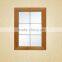 Red Oak Frame Glass Kitchen Cupboard Door Panels
