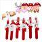 Cloth slap bandled x-mas slap bracelet fashion party Light christmas bracelet