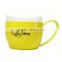 550 ML(19 Ounce) promotional plastic cups, coffee&Tea mug with drinking spout cover