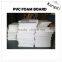 2-30mm hardsurface Plastic wainscot panels pvc wall foam board