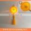 6pcs yellow leds battery operated road safety blinker light