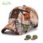 wholesale/high quality printed cotton twill 6 panel customs logo camouflage fabrics material for baseball cap with applique